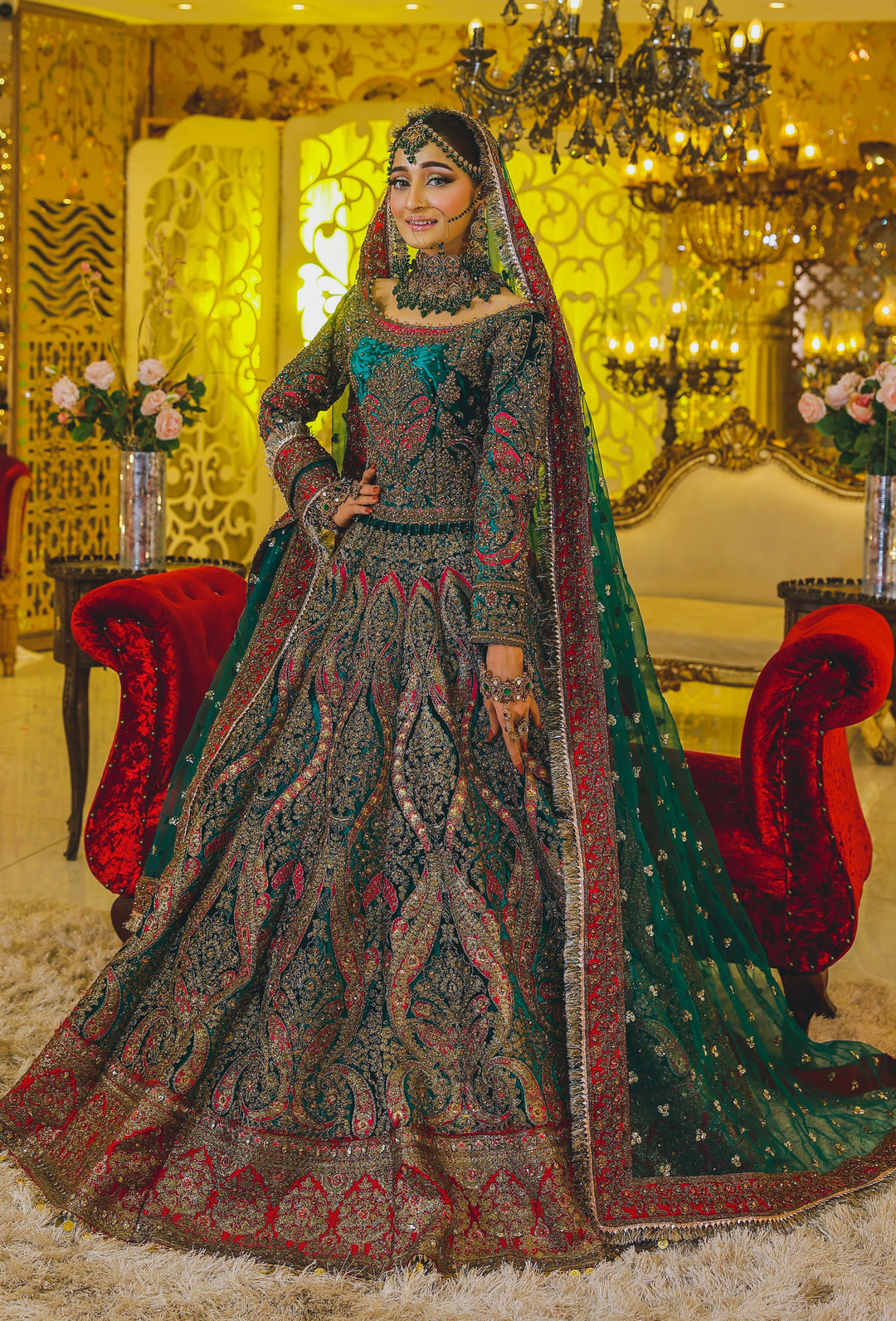 Kashee's Bridal Wear KBW-036 | Luxury Hand-Embellished Bridal Lehenga | Pakistani Designer Bridal Dress 2025 Kashees Boutique Kashee's Bridal Wear KBW-036 | Luxury Hand-Embellished Bridal Lehenga | Pakistani Designer Bridal Dress 2025 Kashees Boutique