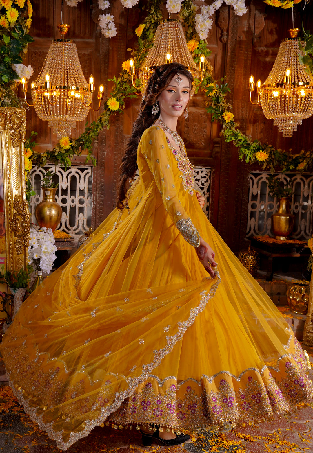 Kalidar Peshwas | Naina Lage | KKDP-003 YELLOW |
