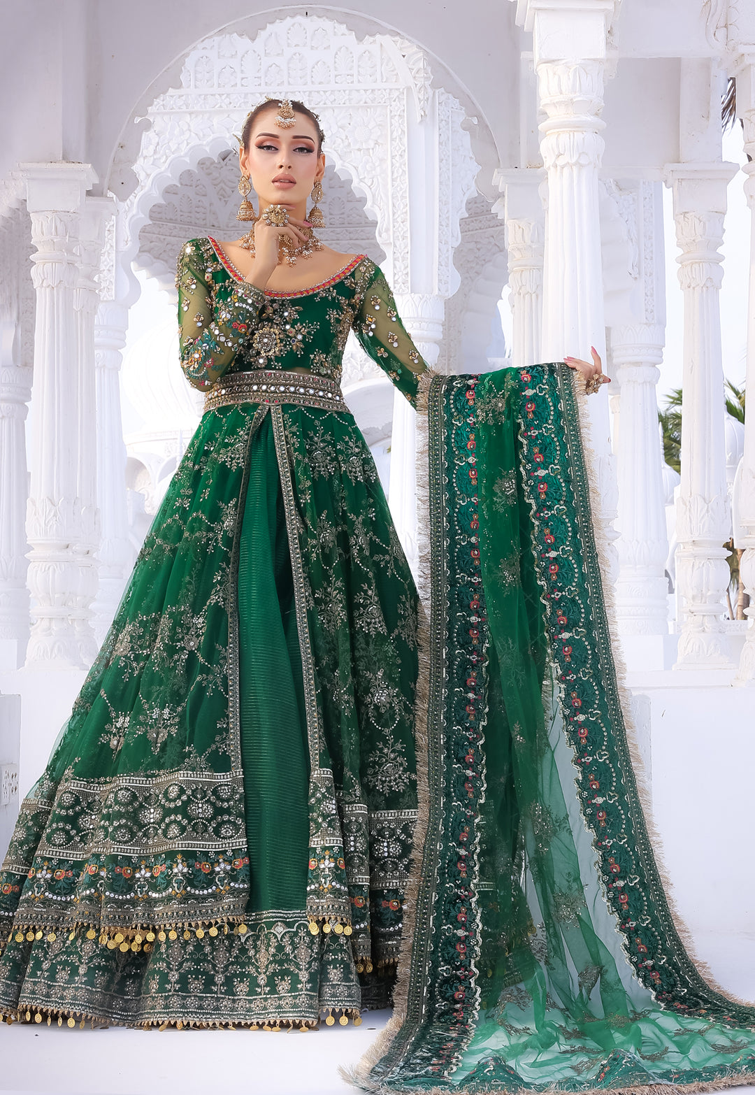 Front Open Style Peshwas | Naina Lage | KFOP-007