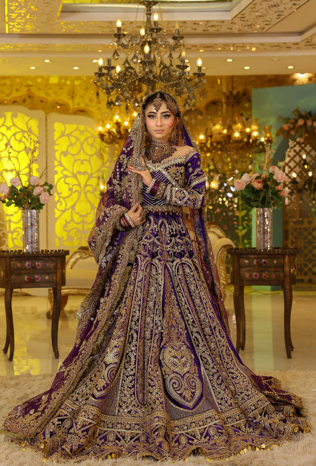 Kashee's Bridal Wear – KBW-037 | Luxury Hand-Embellished Bridal Lehenga Kashee's Bridal Wear – KBW-037 | Luxury Hand-Embellished Bridal Lehenga