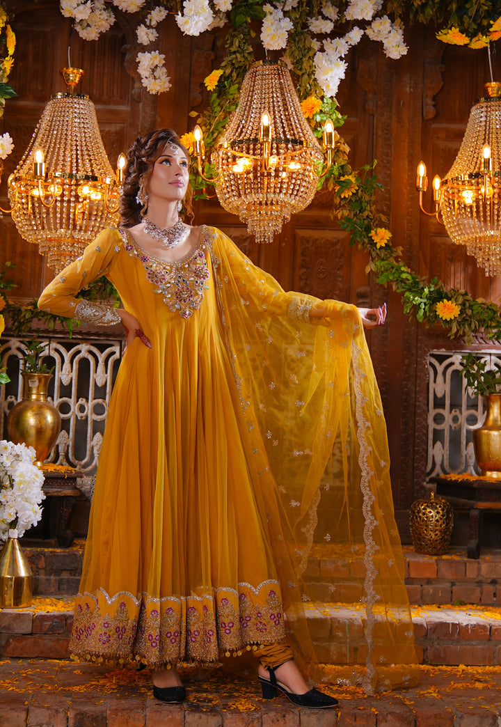 Kalidar Peshwas | Naina Lage | KKDP-003 YELLOW |