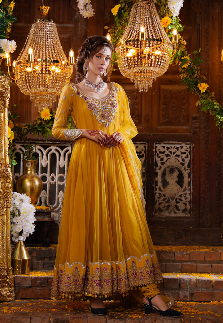 Kalidar Peshwas | Naina Lage | KKDP-003 YELLOW |