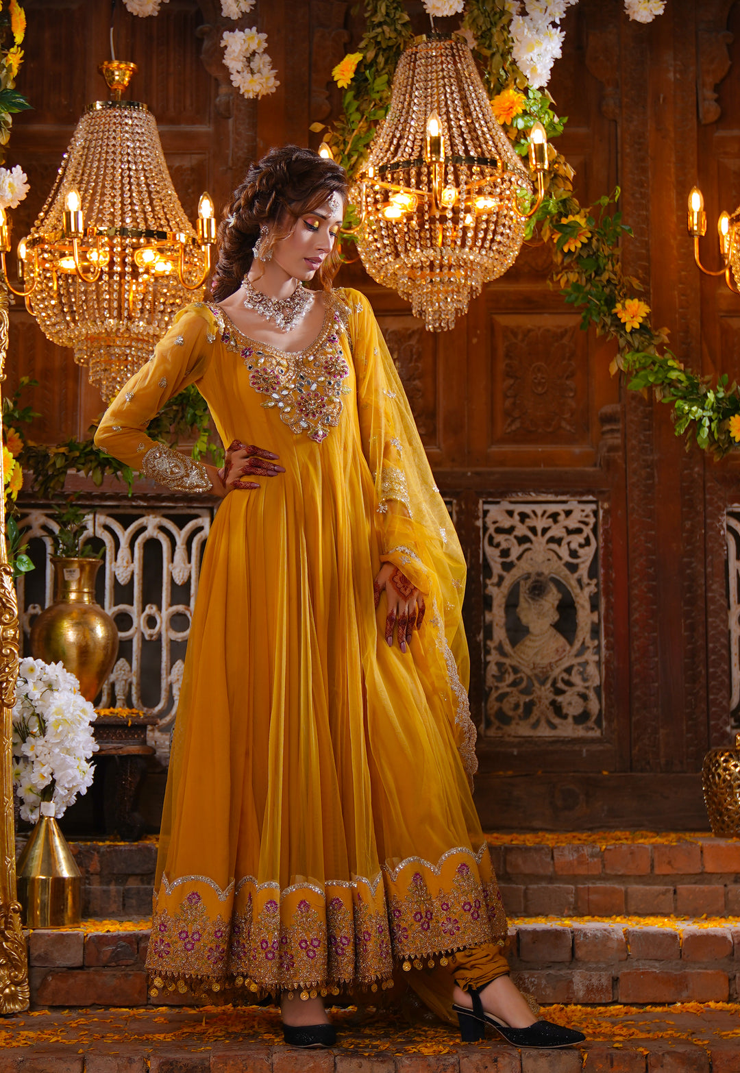 Kalidar Peshwas | Naina Lage | KKDP-003 YELLOW |
