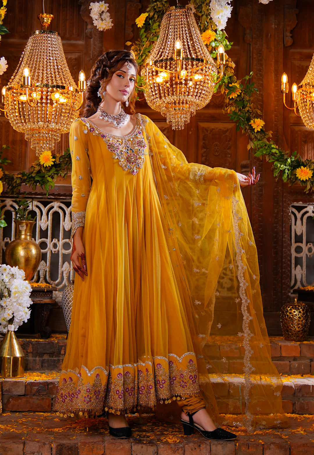 Kalidar Peshwas | Naina Lage | KKDP-003 YELLOW |