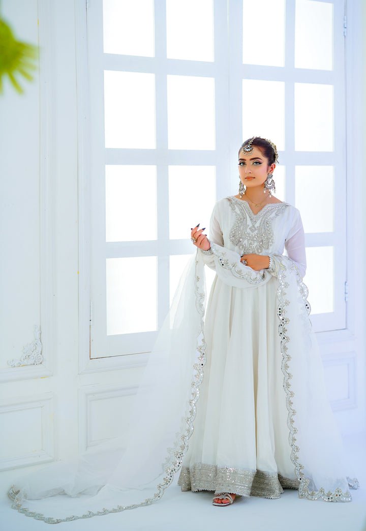 Kalidar Peshwas | Naina Lage | KKDP-005 White |