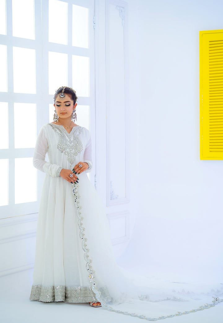 Kalidar Peshwas | Naina Lage | KKDP-005 White |