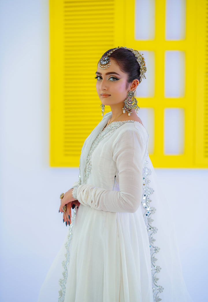 Kalidar Peshwas | Naina Lage | KKDP-005 White |