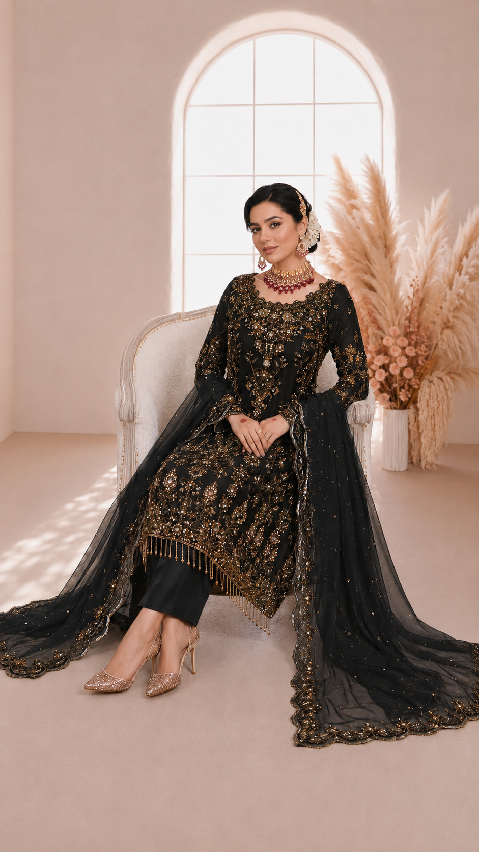 Kashee’s Mehrunnisa Black Collection Vol-2