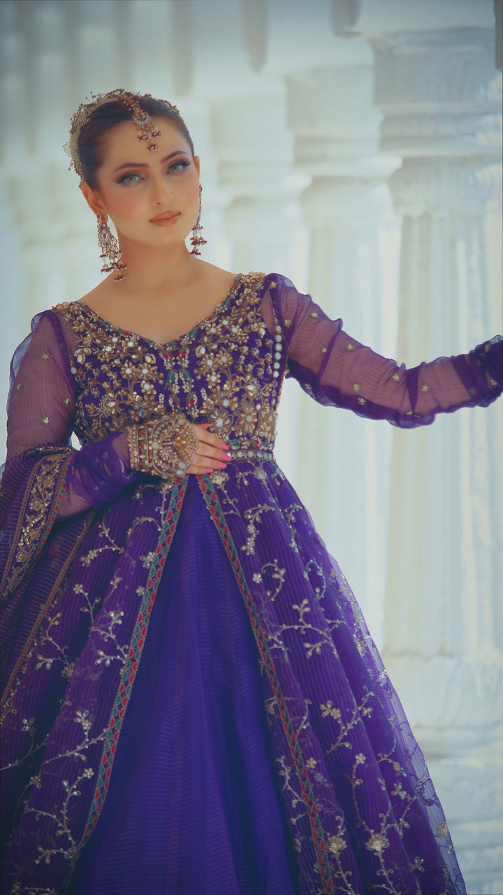 Front Open Style Peshwas | Naina Lage | KFOP-003